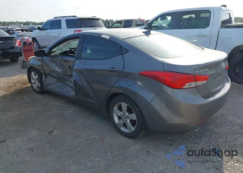 2013 Hyundai Elantra Gls из США, поврежденный, VIN 5NPDH4AE0DH393163